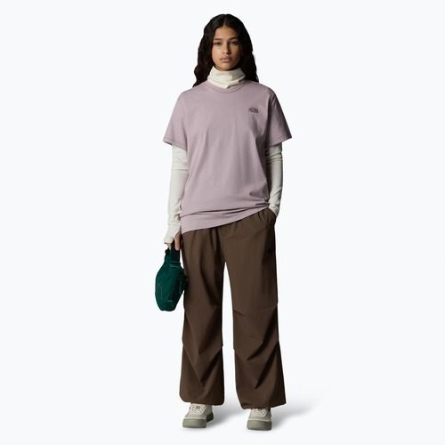 Maglietta The North Face Natural Dye donna viola gesso tinta naturale