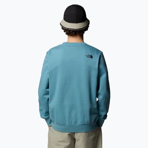 Felpa da uomo The North Face Drew Peak Crew blu alga