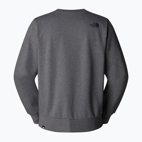 Felpa uomo The North Face Simple Dome Crew grigio erica medio