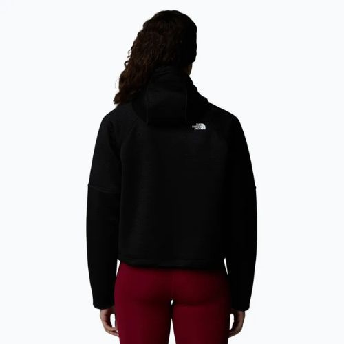 Felpa da trekking da donna The North Face Vertical Thermal FZ Hoodie nero