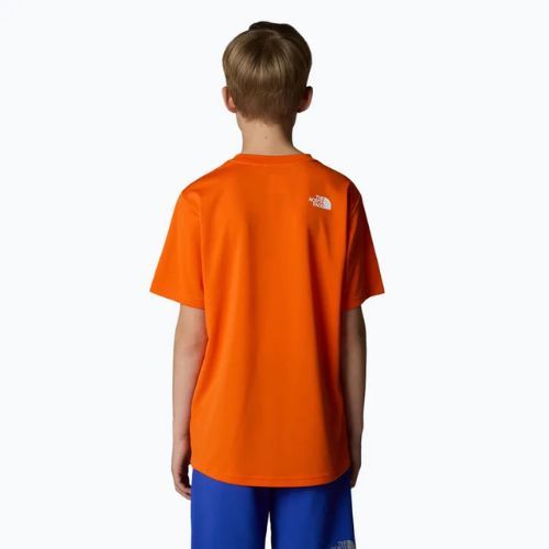 Maglietta da bambino The North Face Reaxion arancione