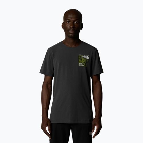 Maglietta The North Face Lightning uomo grigio antracite