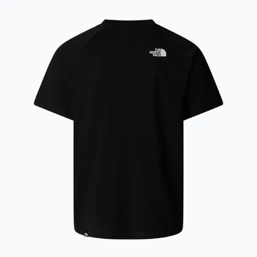 Maglietta The North Face Raglan Easy da uomo, nero