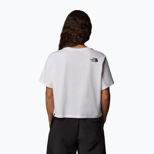 T-shirt donna The North Face Easy Relaxed Cropped bianco