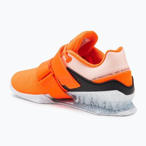 Scarpa da sollevamento pesi Nike Romaleos 4 arancione/nero/bianco