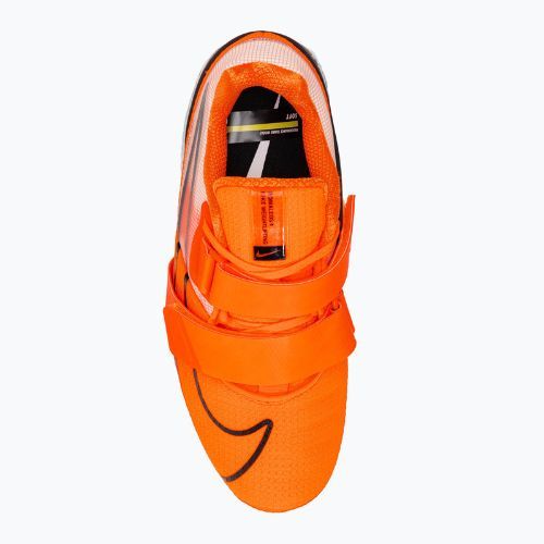 Scarpa da sollevamento pesi Nike Romaleos 4 arancione/nero/bianco