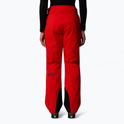 Pantaloni da sci da donna The North Face Lenado rosso fuoco