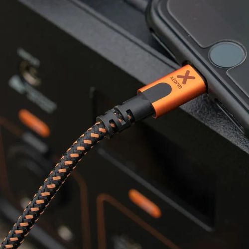 Xtorm Xtreme Cavo da USB-C a Lightning da 1,5 m arancione