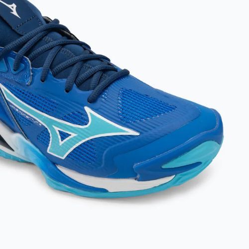 Scarpe da pallavolo da uomo Mizuno Wave Momentum 3 blu mugen/bianco/blu estense
