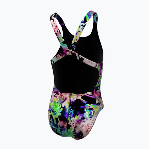 Costume intero da bambino Nike Hydrastrong Multi Print Fastback rainbow