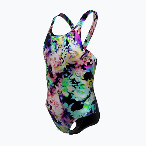 Costume intero da bambino Nike Hydrastrong Multi Print Fastback rainbow