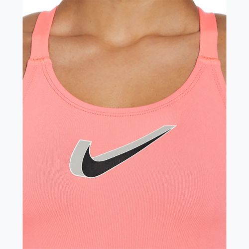 Costume intero donna Nike Hydrastrong 3D Swoosh Fastback hot punch