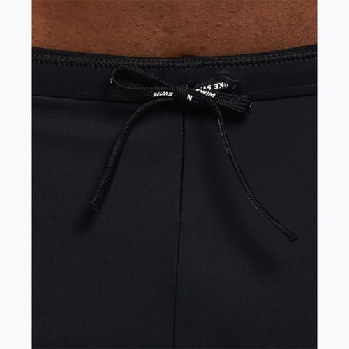 Uomo Nike Tossed Swoosh Square Leg boxer da bagno nero