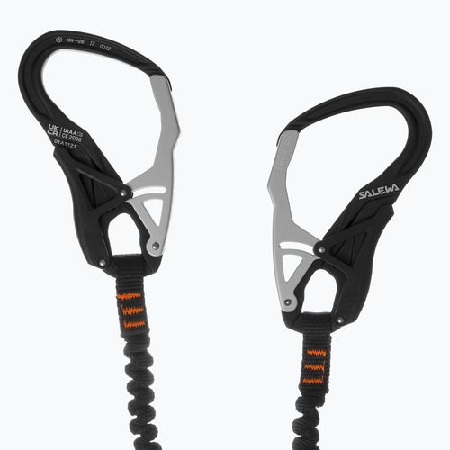 Salewa Set Via Ferrata Ergo Tex affondo nero/arancio