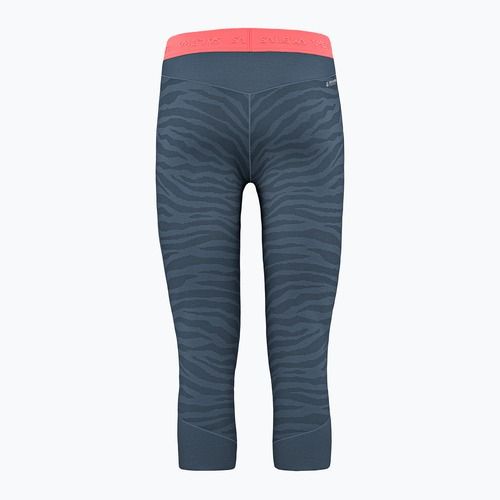 Pantaloni termici Salewa Cristallo Warm AMR 3/4 da uomo in denim scuro