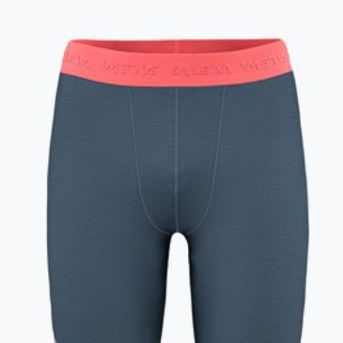 Pantaloni termici Salewa Cristallo Warm AMR 3/4 da uomo in denim scuro