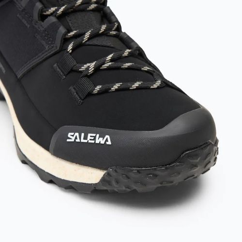 Stivali da trekking Salewa da uomo Puez Winter Mid Ptx nero / nero
