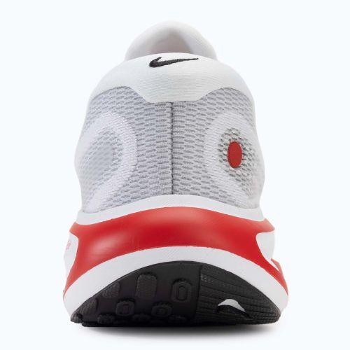Scarpe da corsa da uomo Nike Journey Run bianco/rosso fuoco/grigio cemento/nero