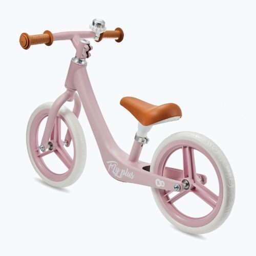 Bicicletta da fondo Kinderkraft Fly Plus rosa cipria
