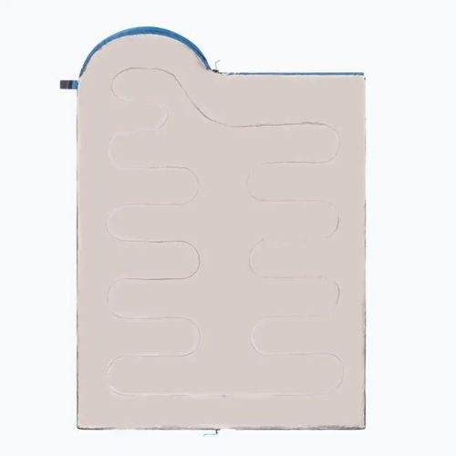 Sacco a pelo KADVA Dorma R destro blu