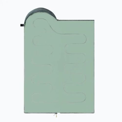 Sacco a pelo KADVA Dorma R destro verde