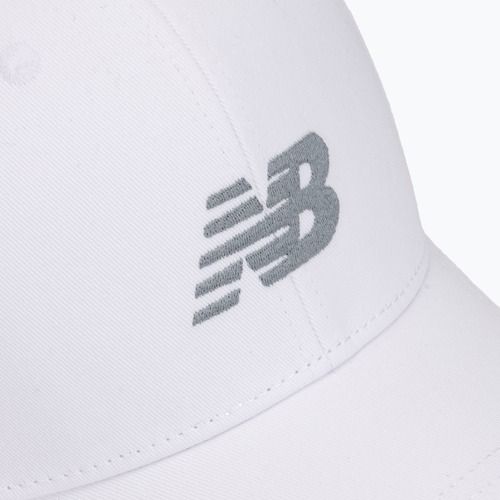 New Balance 6 Panel Structured Snapback cap bianco