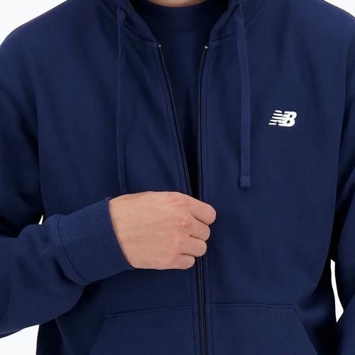 Felpa New Balance Stacked Logo Uomo French navy
