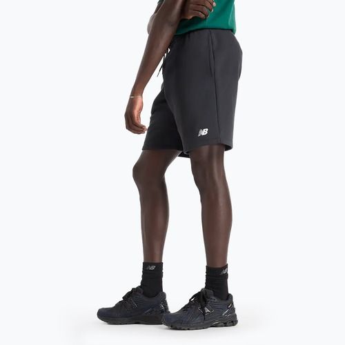 Pantaloncini New Balance da uomo in pile 9" nero