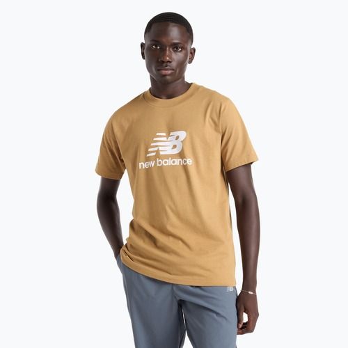Maglietta New Balance Stacked Logo Great Plains da uomo