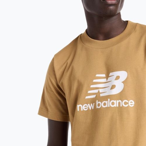 Maglietta New Balance Stacked Logo Great Plains da uomo