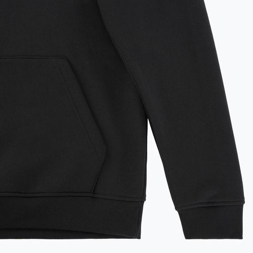 Felpa con cappuccio New Balance Core Brushed nera da uomo