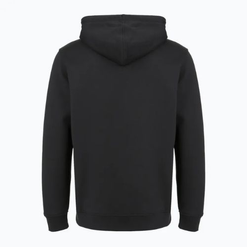 Felpa con cappuccio New Balance Core Brushed nera da uomo