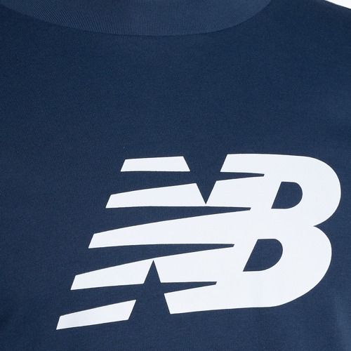 Maglietta New Balance Graphic V Flying navy da uomo