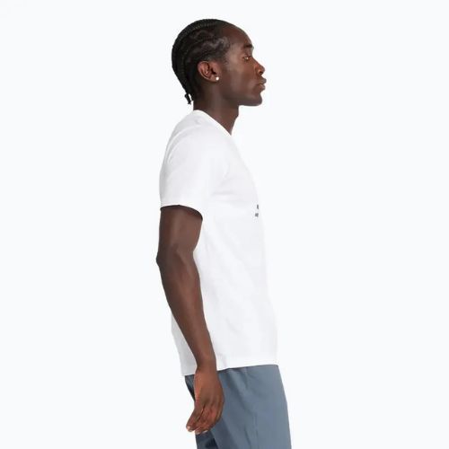 Maglietta New Balance Graphic V Flying da uomo, bianco