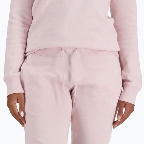 Pantaloni New Balance Classy Core rosa pietra da donna