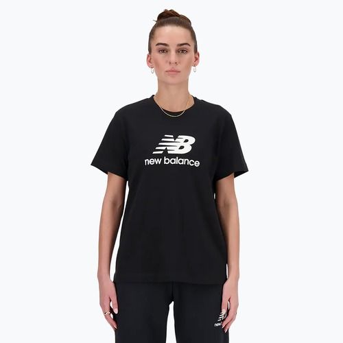 Maglia New Balance Essentials da donna, nero