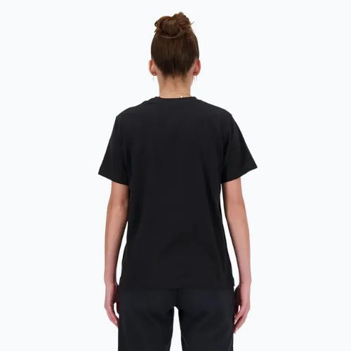 Maglia New Balance Essentials da donna, nero