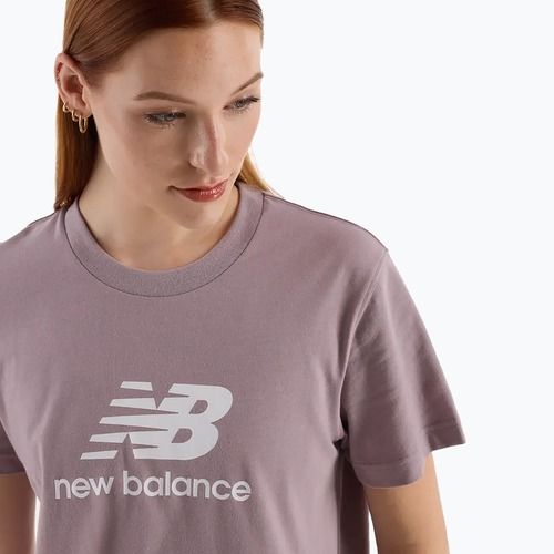 Maglia New Balance Essentials Donna Vino ghiaccio