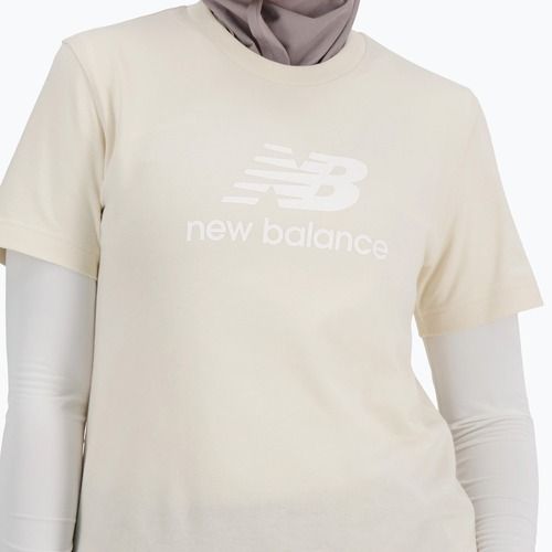 Maglia New Balance Essentials da donna in lino