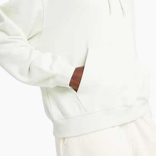 Felpa con cappuccio New Balance French Terry Small da donna, menta naturale