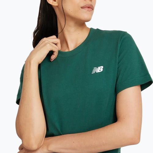 Maglia New Balance Essentials da donna, colore verde notte