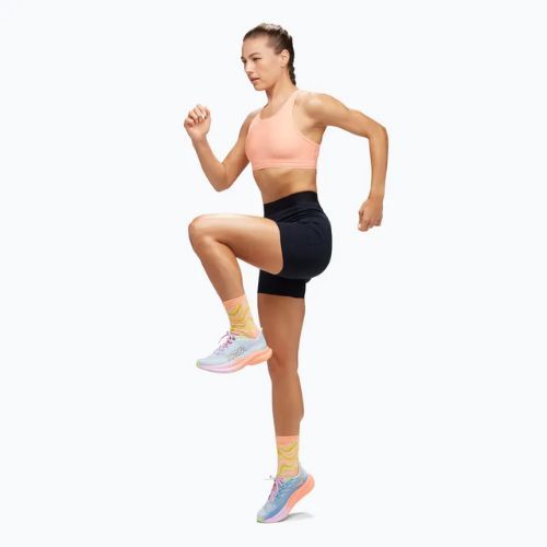 Pantaloncini da corsa da donna HOKA Novafly 6" nero