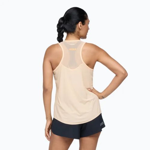 Canotta da corsa da donna HOKA Airolite Run Tank senza nuvole/maratona