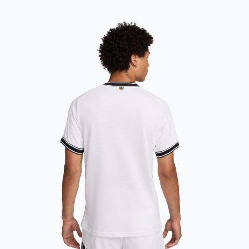 Maglietta da tennis da uomo Nike Court Heritage bianco/nero