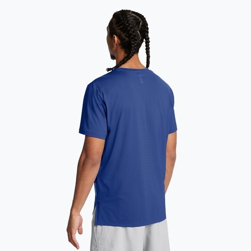 Maglietta da running Under Armour UA Launch Elite Graphic uomo blu tech/blu orizzonte/riflettente