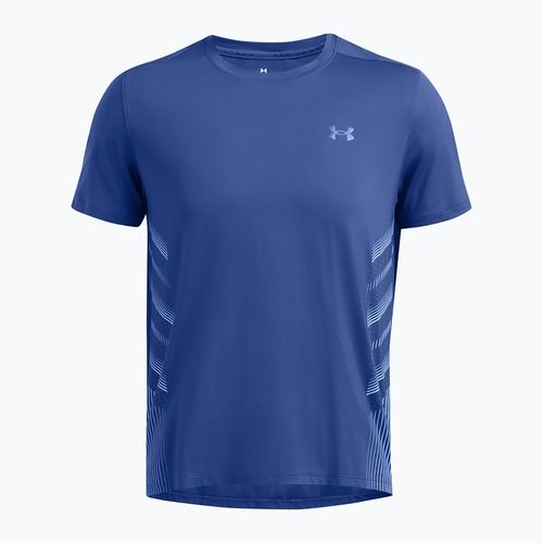 Maglietta da running Under Armour UA Launch Elite Graphic uomo blu tech/blu orizzonte/riflettente