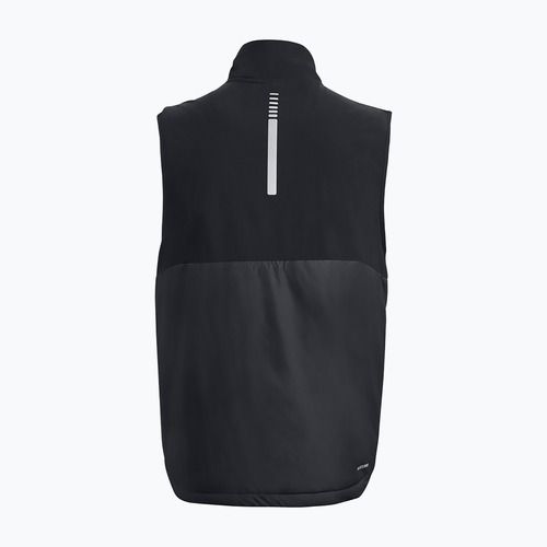 Gilet da corsa Under Armour Storm Session Uomo nero/riflettente