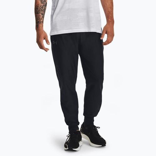 Pantaloni da corsa Under Armour Launch Pro uomo nero/nero/riflettente