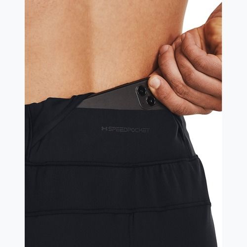 Pantaloni da corsa Under Armour Launch Pro uomo nero/nero/riflettente