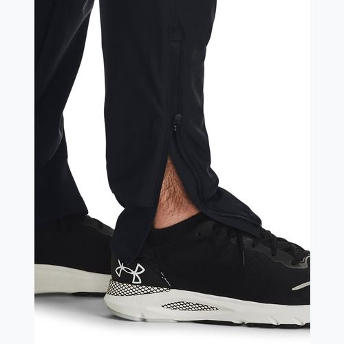 Pantaloni da corsa Under Armour Launch Pro uomo nero/nero/riflettente